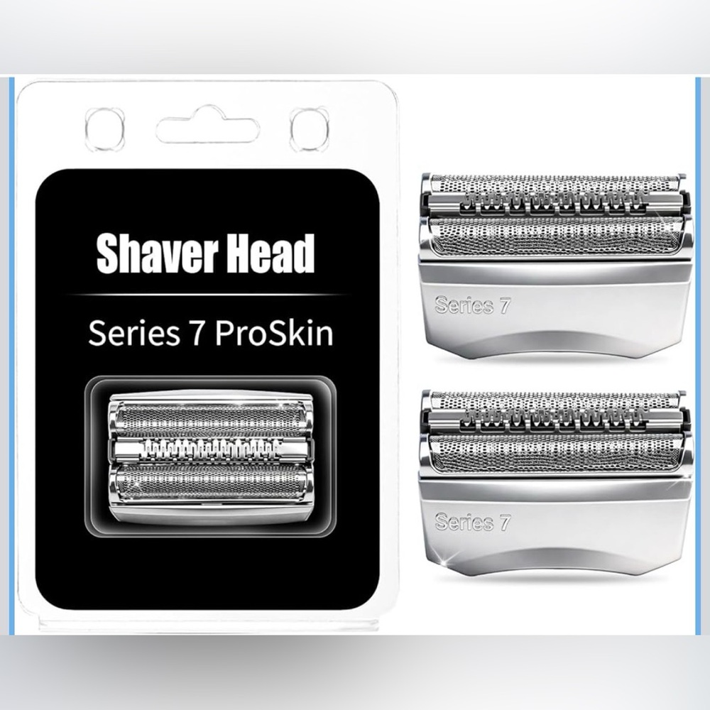 2Pack Series 7 Replacement Head for Braun Series 7 Foil Shaver Replacement Heads